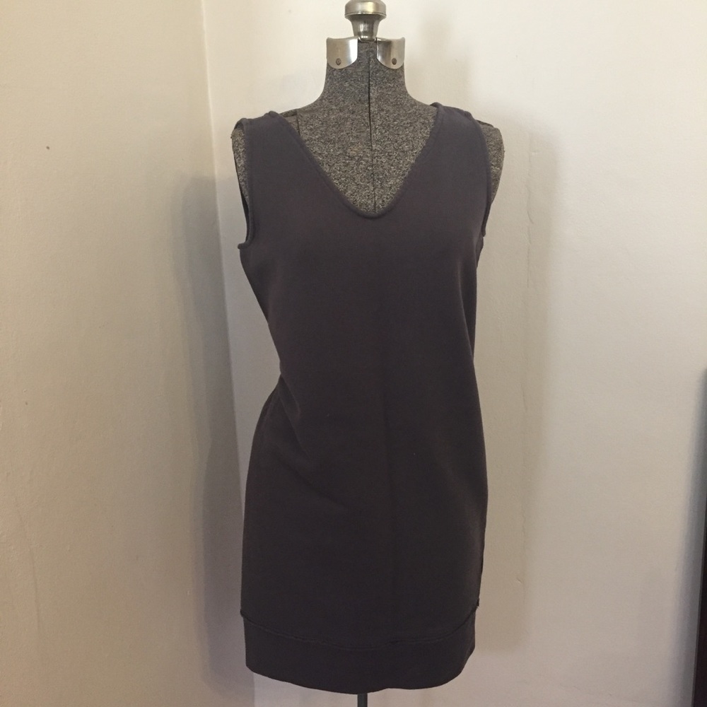 ZARA Trafaluc Sweatshirt Dress Gray Size M